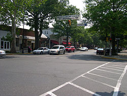 Downtown Haddonfield, New Jersey